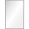 Renwil Vale Charcoal Gray 21" x 32" Rectangular Wall Mirror