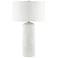 Renwil Valerie 28" High Modern Ceramic Off-White Table Lamp