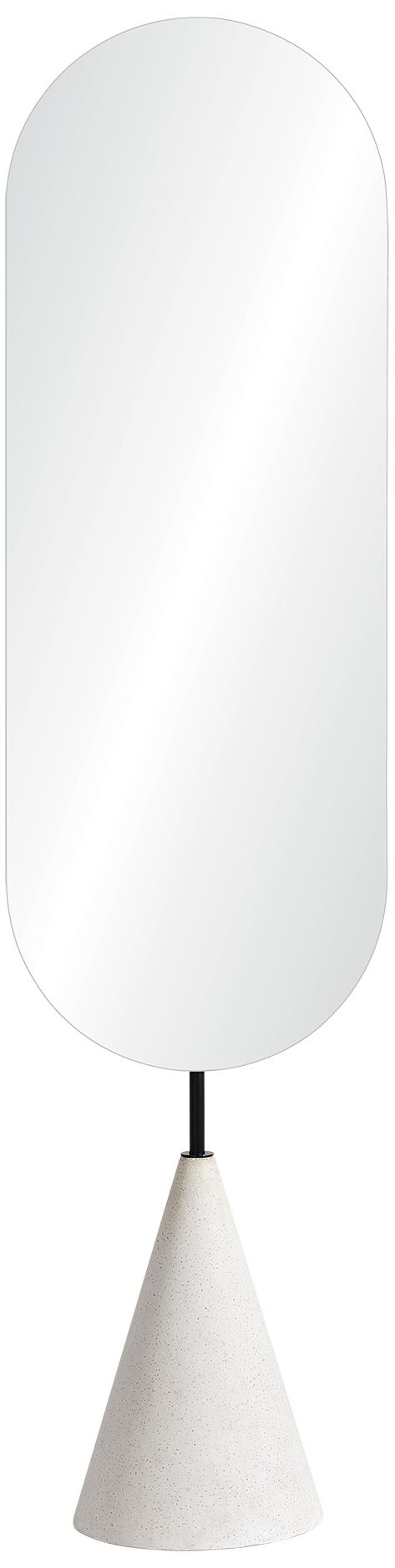 Image 3 Renwil Vawn 70" Tall Oval Full Length Mirror more views