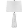 Renwil Vevey 24 1/2" High Modern Natural White  Marble Table Lamp