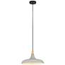 2_Renwil Viola-May 16" Wide Gray and Textured Black Modern Pendant Light