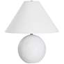 Renwil Volakas 19" High Modern Natural White Marble Table Lamp