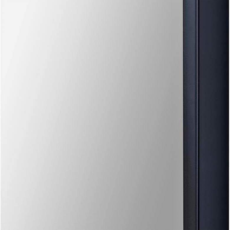 Image 4 Renwil Waren 24 x 36 Iron Matte Black Arch Top Wall Mirror more views