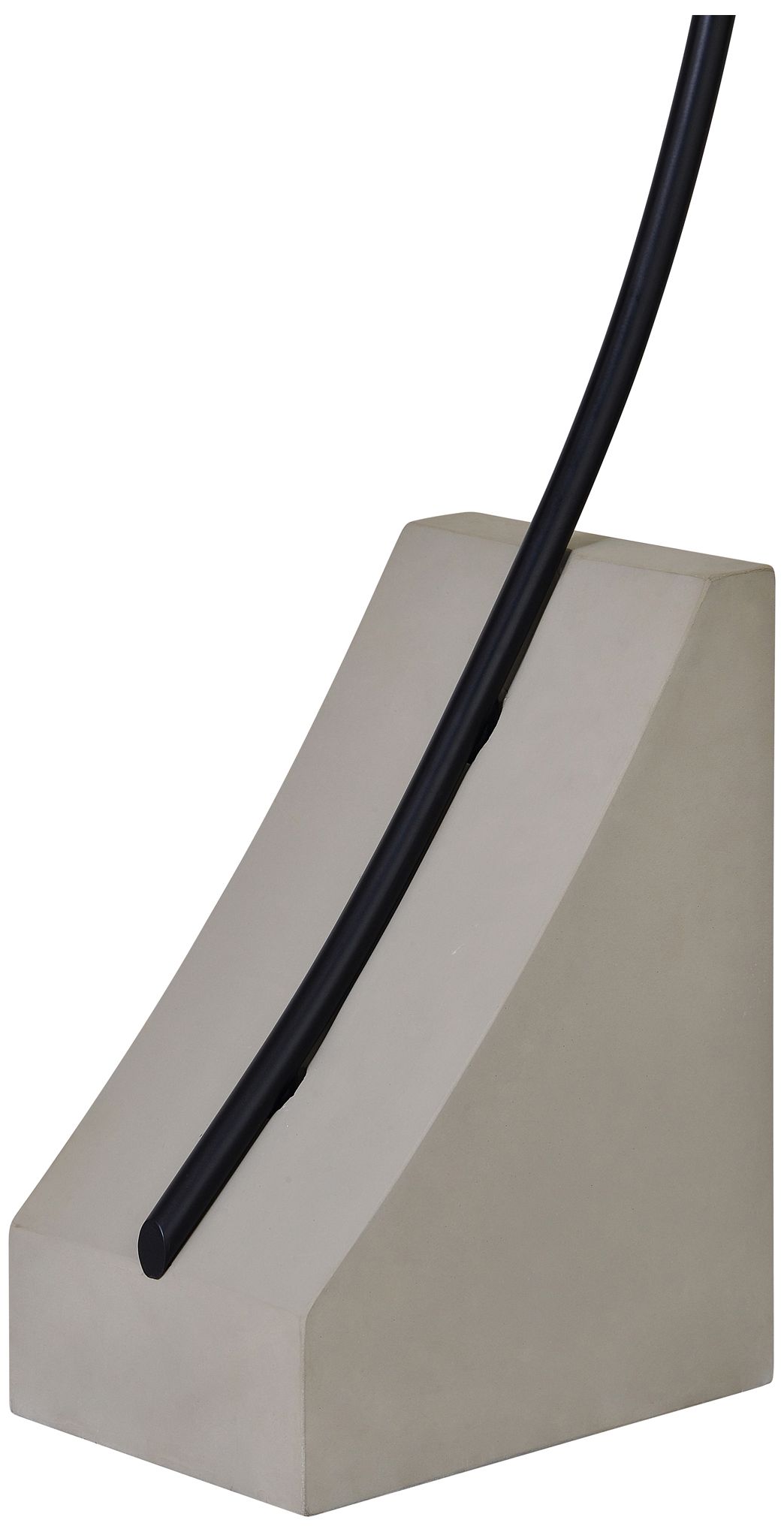 Image 4 Renwil Weymouth 75 1/2" High Iron Matte Black Grey Concrete Floor Lamp more views