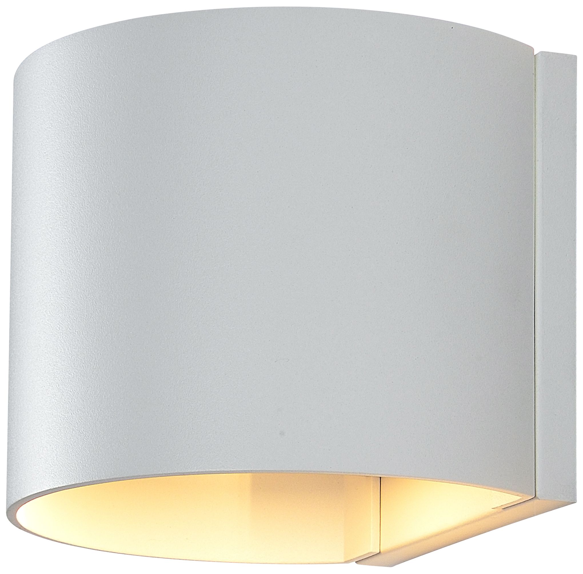 Image 3 Renwil Zak Aluminum Matte White Wall Sconce 5.90x4.72x5.24 more views