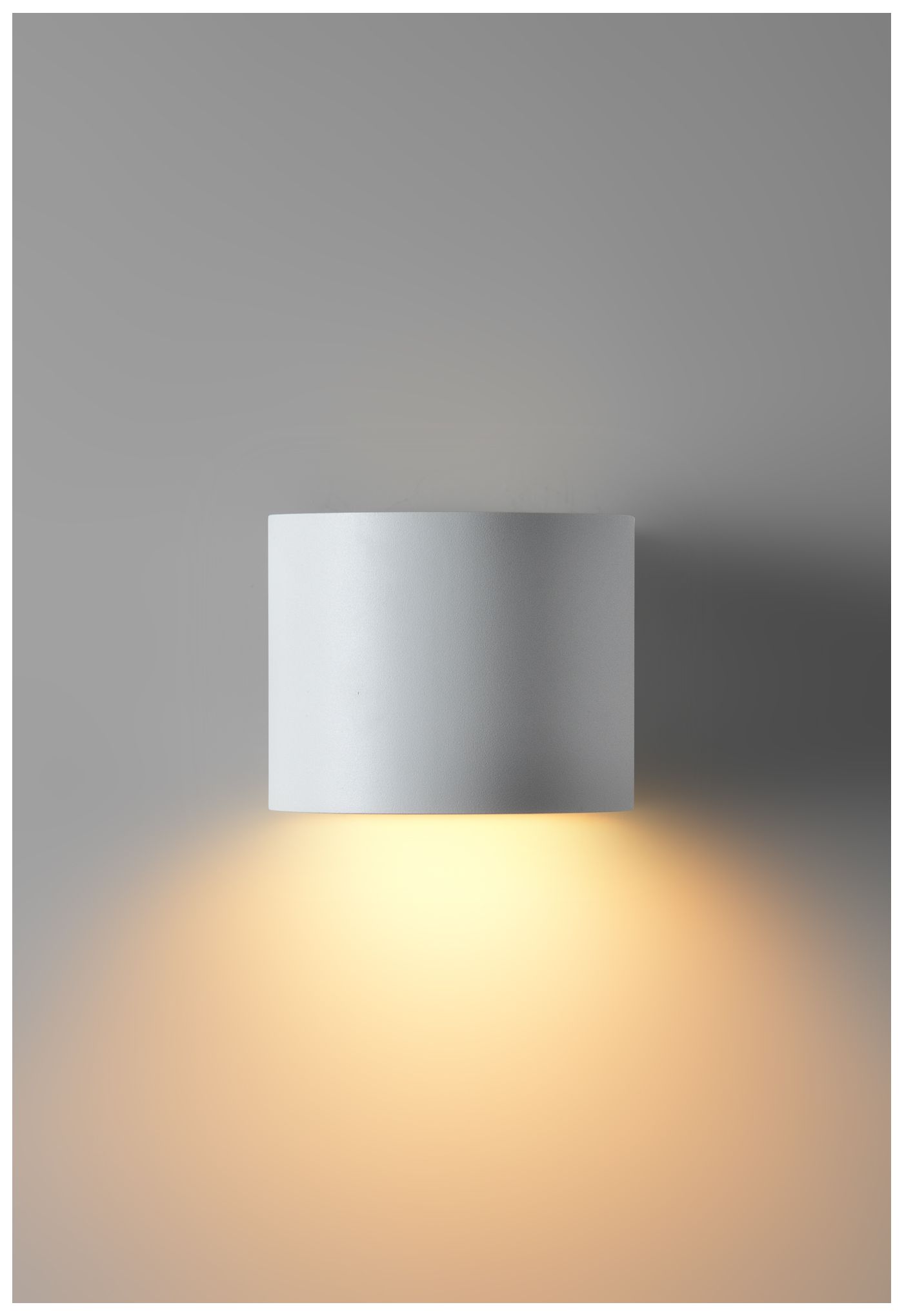Renwil Zak Aluminum Matte White Wall Sconce 5.90x4.72x5.24