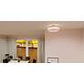 5_Renzo 2-Light Matte Black Semi-Flush Mount more views