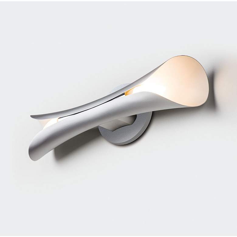 Image 3 Renzo 4.7" Brushed Aluminum Wall Mount more views