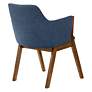 3_Renzo Blue Fabric Dining Side Chairs Set of 2 more views