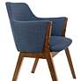 4_Renzo Blue Fabric Dining Side Chairs Set of 2 more views