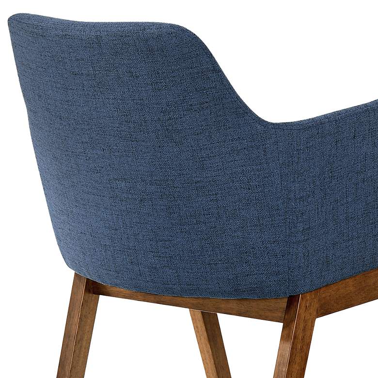 Image 5 Renzo Blue Fabric Dining Side Chairs Set of 2 more views