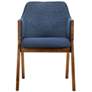 6_Renzo Blue Fabric Dining Side Chairs Set of 2 more views