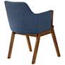7_Renzo Blue Fabric Dining Side Chairs Set of 2 more views