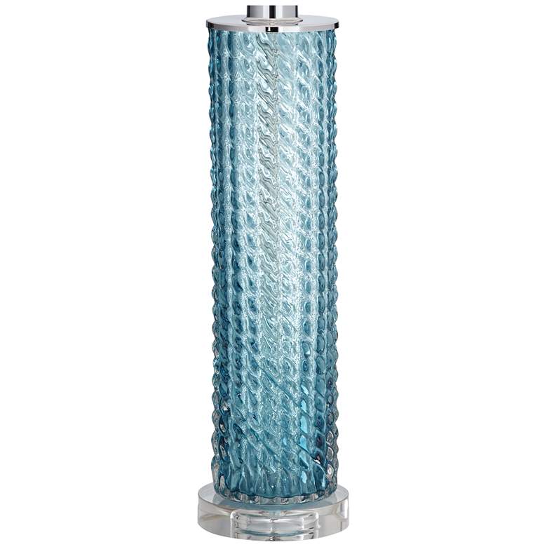 Image 3 Renzo Blue-Sea Glass Table Lamp Set of 2 more views