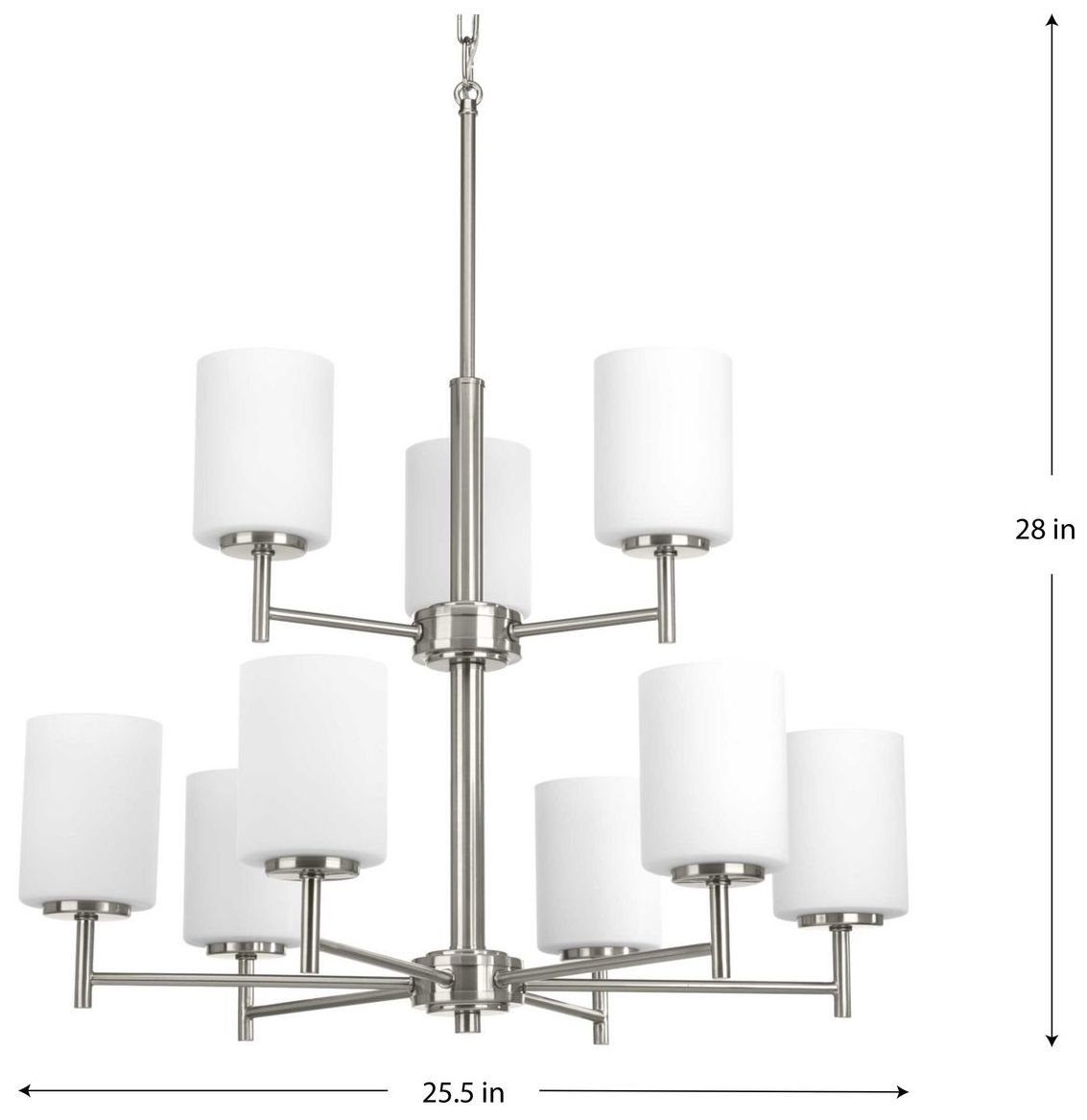 Image 4 Replay Collection 2-Tier 9-Light Chandelier Light more views