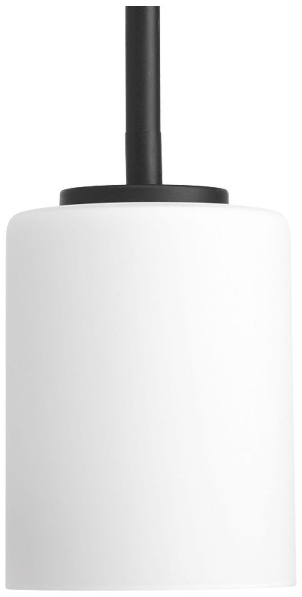 Replay Collection One-Light Etched White Glass Mini-Pendant Light