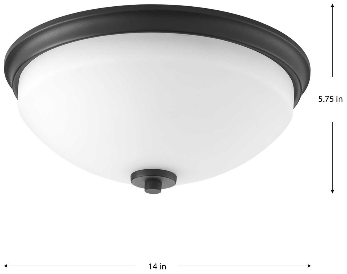 Replay Collection Two-light 14" Flush Mount