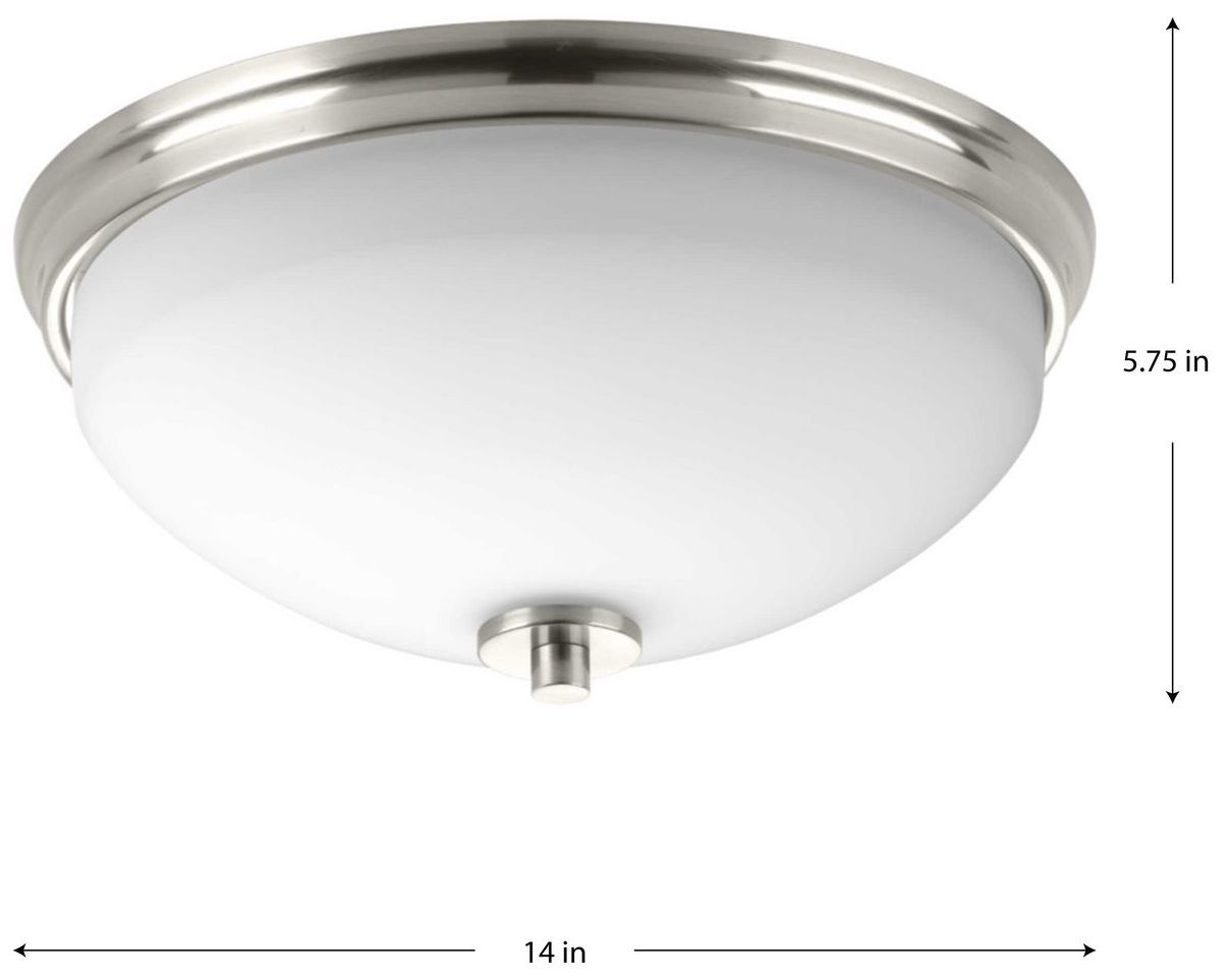 Image 4 Replay Collection Two-light 14" Flush Mount more views