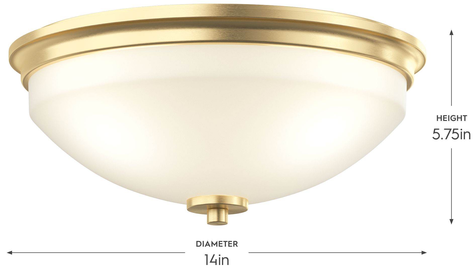 Image 5 Replay Collection Two-light 14" Flush Mount more views