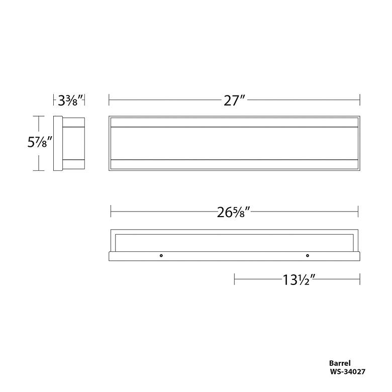 Image 4 Repose LED Linear Bath Bar more views