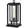 1_Republic 16.5" High Black Marine Finish Pier Mount Landscape Light