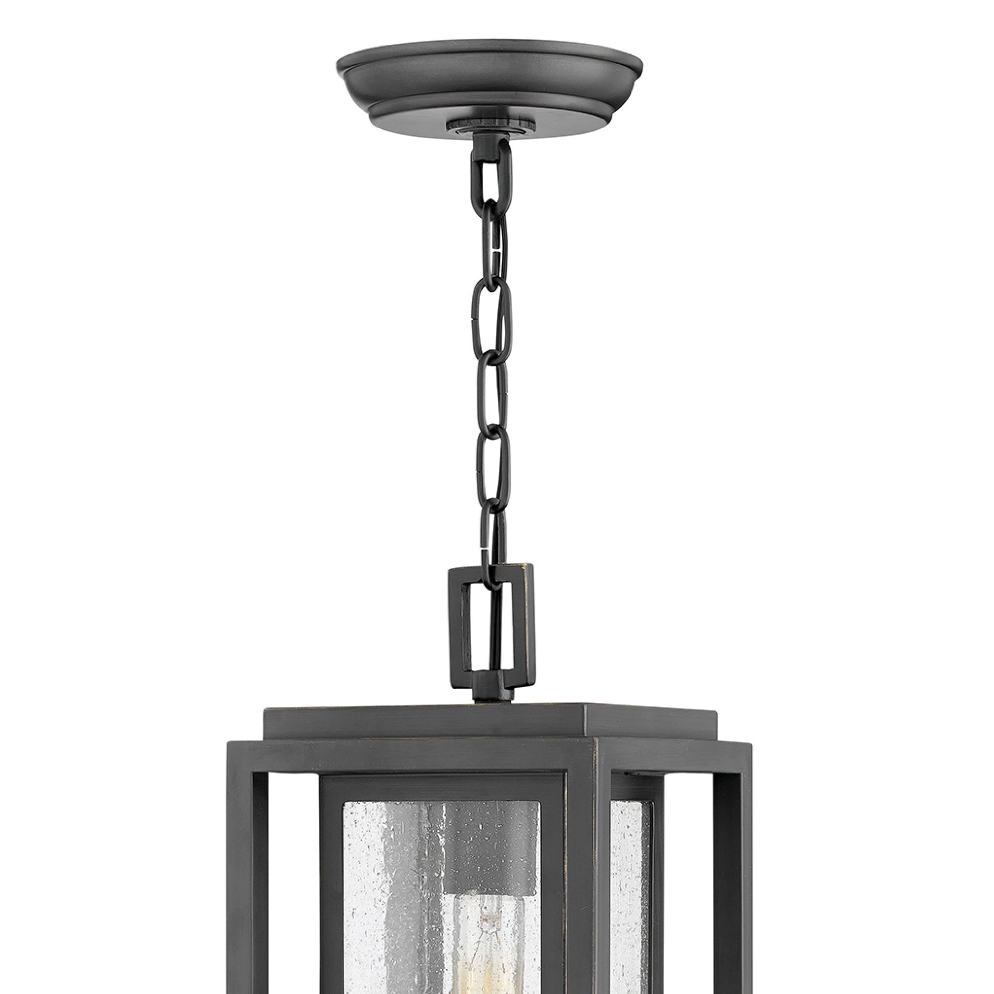 Image 4 Republic 16 3/4"H Oil-Rubbed Bronze Outdoor Hanging Light more views