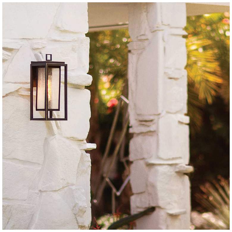 Image 7 Republic 16" High Oil Rubbed Bronze 12V Outdoor Wall Light more views
