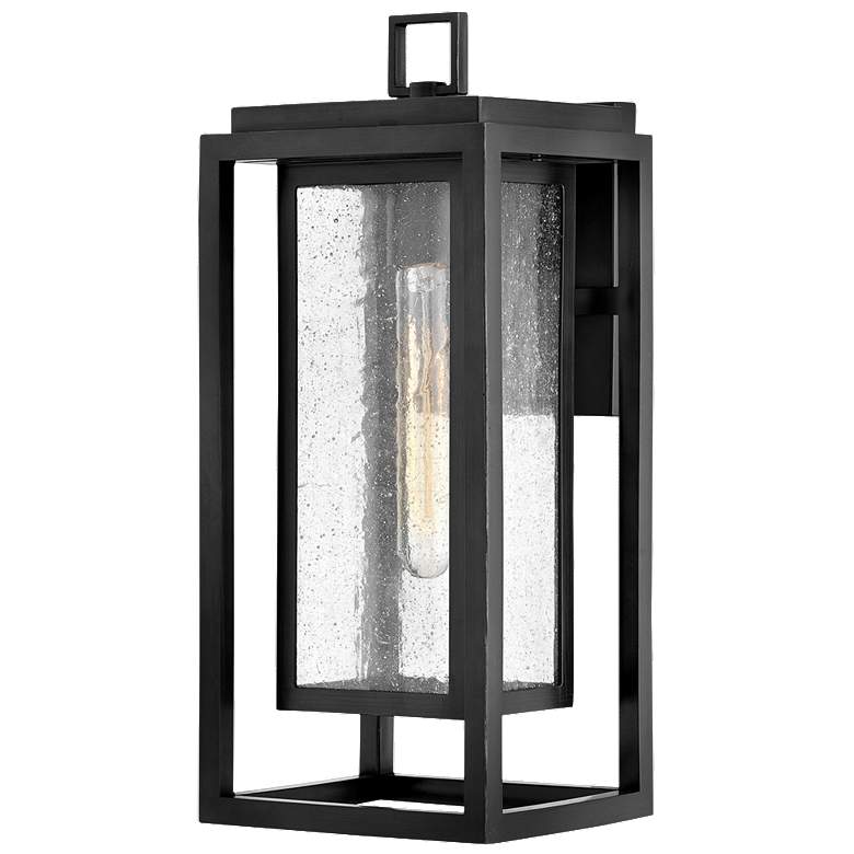 Republic 16 inchH Black Outdoor Wall Light by Hinkley Lighting