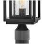 5_Republic 17" High Black 5 Watts Outdoor Post Light more views