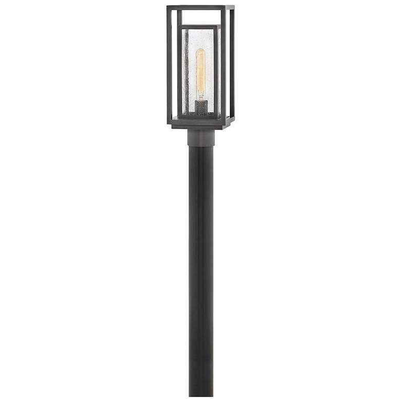 Image 1 Republic 17 inch High Oil Rubbed Bronze 5W Outdoor Post Light