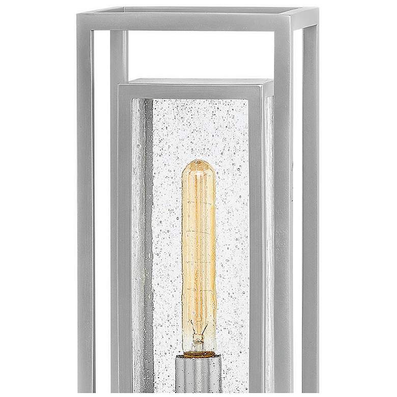 Image 3 Republic 17" High Satin Nickel 5 Watts Outdoor Post Light more views
