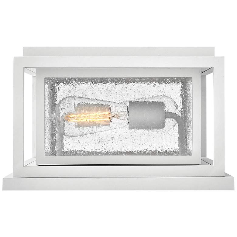 Image 5 Republic 7 1/2" High White 2-Light Outdoor Pier Mount Light more views