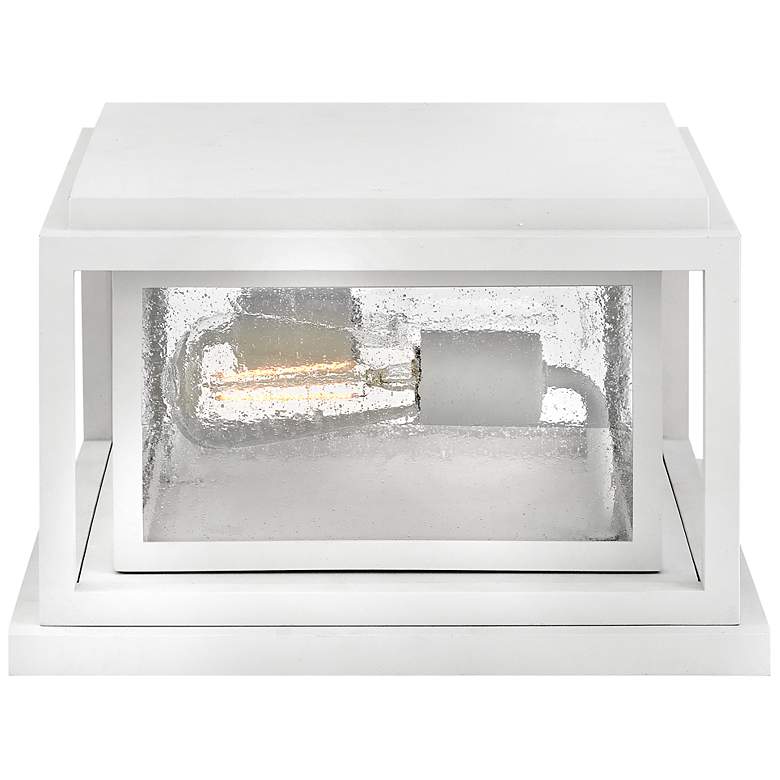 Image 6 Republic 7 1/2" High White 2-Light Outdoor Pier Mount Light more views