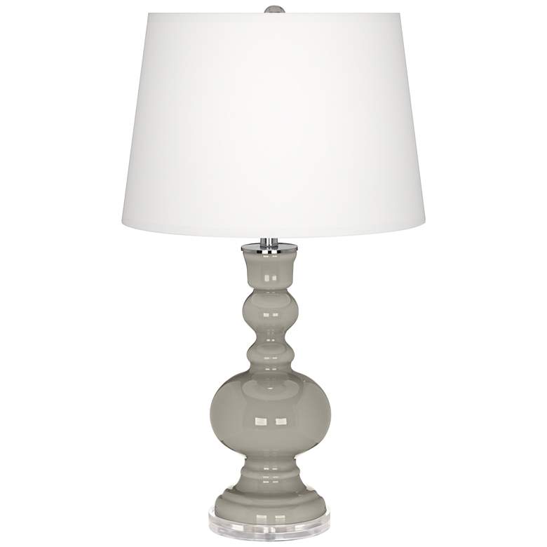 Image 2 Requisite Gray Apothecary Table Lamp