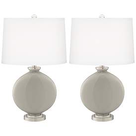 Image2 of Requisite Gray Carrie Table Lamp Set of 2