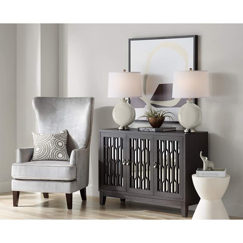 Requisite Gray Carrie Table Lamp Set of 2 more views