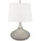 Requisite Gray Felix Modern Table Lamp