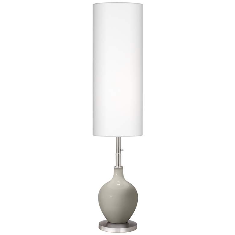 Image 2 Requisite Gray Ovo Floor Lamp