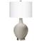 Requisite Gray Ovo Table Lamp