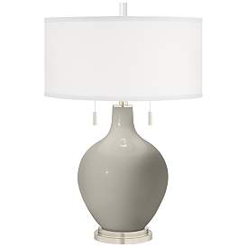 Image2 of Requisite Gray Toby Table Lamp with Dimmer