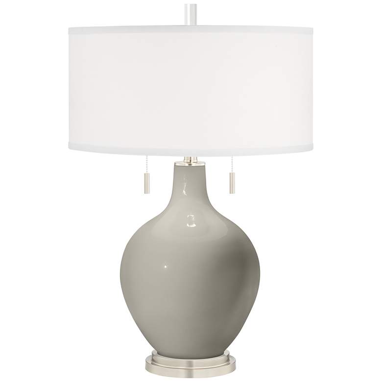 Image 2 Requisite Gray Toby Table Lamp