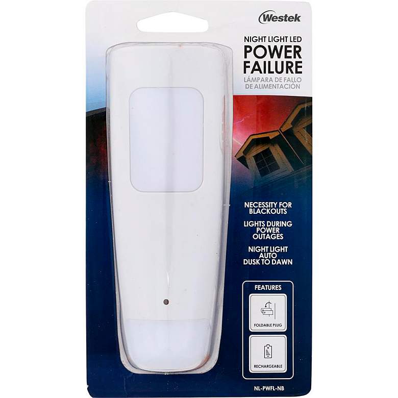 Image 7 Rescue 5 1/2" High White Dusk to Dawn LED Night Light more views