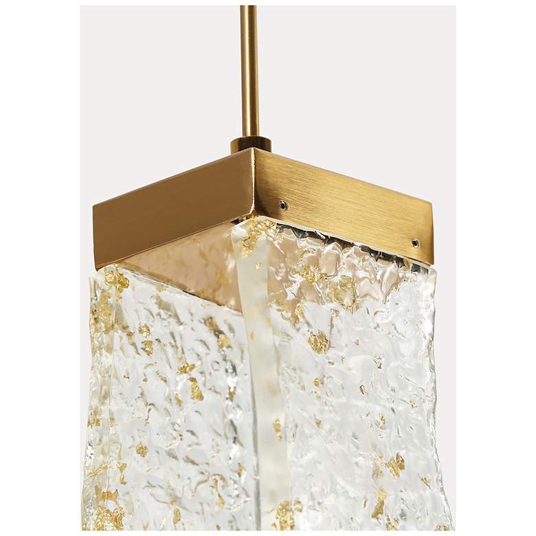 Image 6 Resdroin 1-Light LED Resin Pendant Light more views