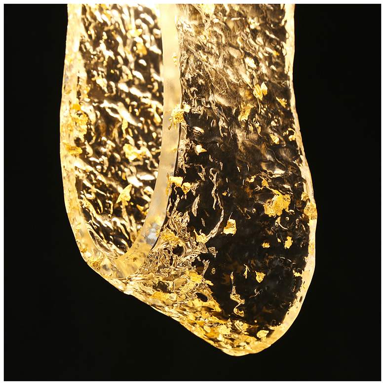 Image 7 Resdroin 1-Light LED Resin Pendant Light more views