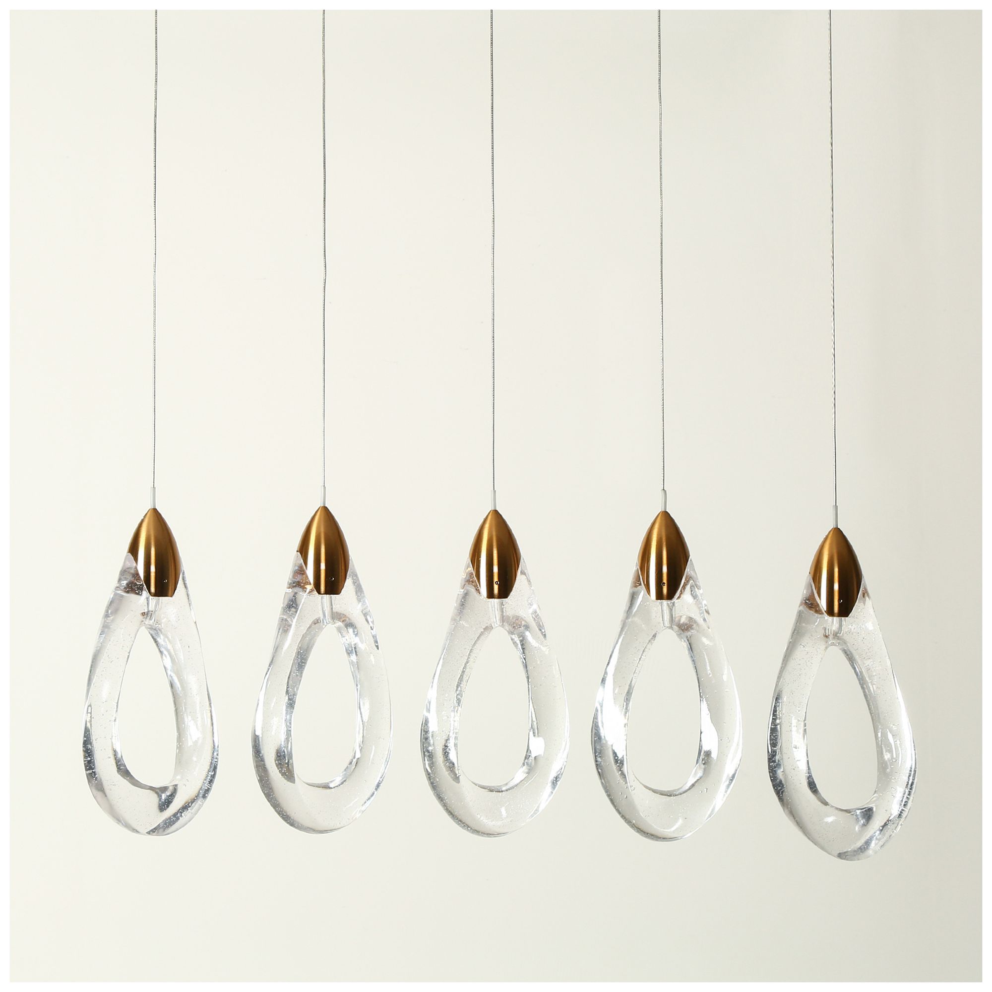 Image 3 Resdroin 5-Light LED Resin Island Pendant Light - Made to Order more views