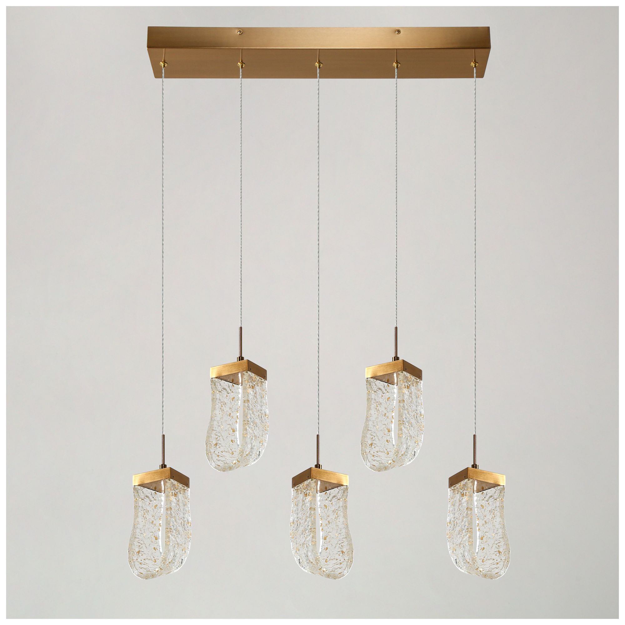 Image 3 Resdroin 5-Light LED Resin Island Pendant Light more views