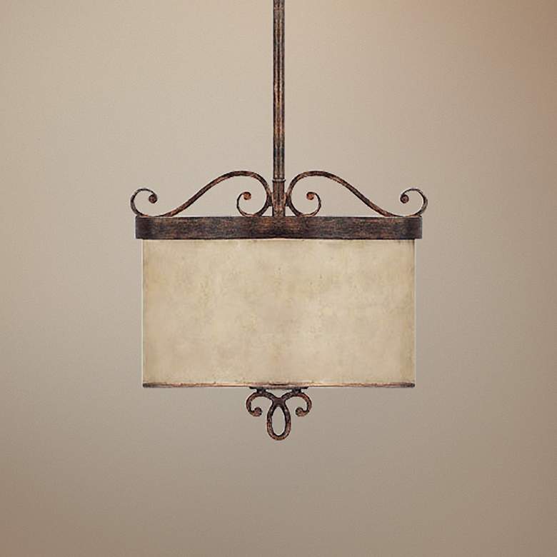 Image 1 Reserve Collection 2-Light 10 3/4 inch Wide Pendant Chandelier