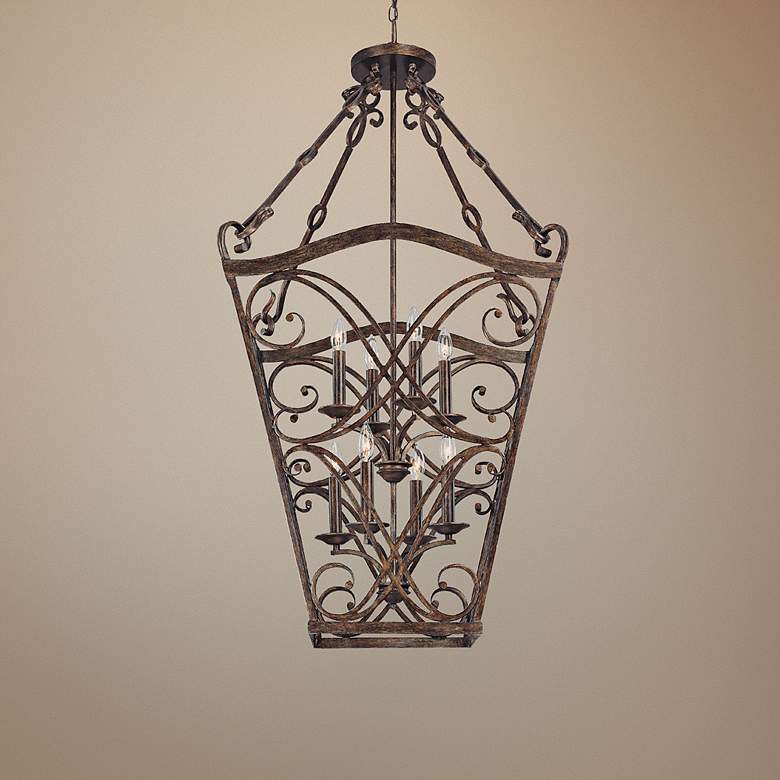 Image 1 Reserve Collection 8-Light 25 inch Wide Foyer Chandelier