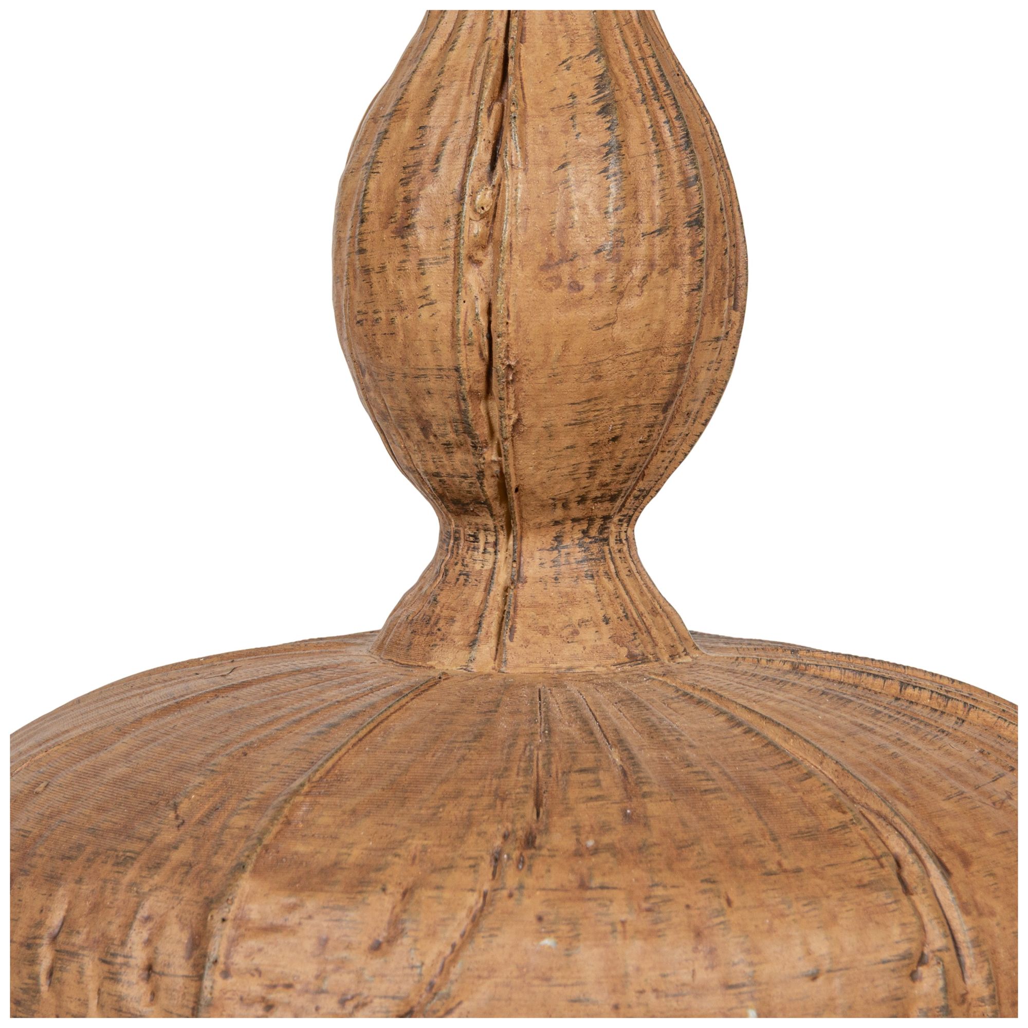 Image 5 Resin Table Lamp with Pleated Shade more views