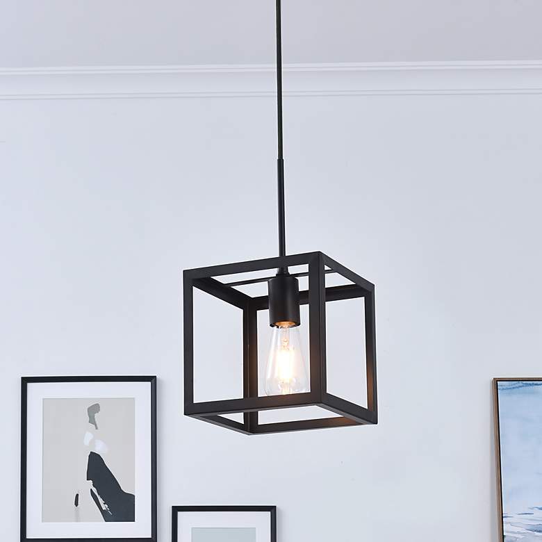 Image 1 Resolute 1 Lt Black Pendant